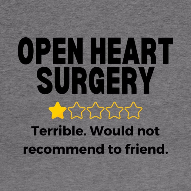 Open Heart Surgery Recovery Gift by Haperus Apparel